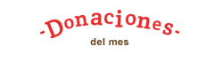 Donaciones del mes
